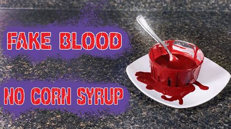 how to make fake blood without corn syrup for clothes|diy stainless blood.